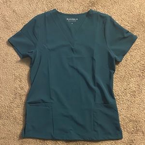 Mandala Scrub Top